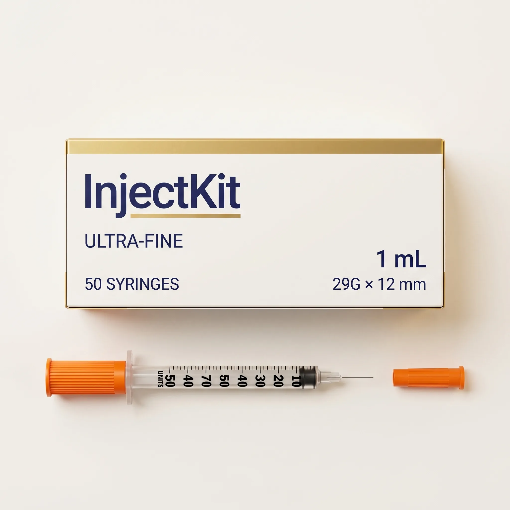 29G x 12mm Sterile Syringes