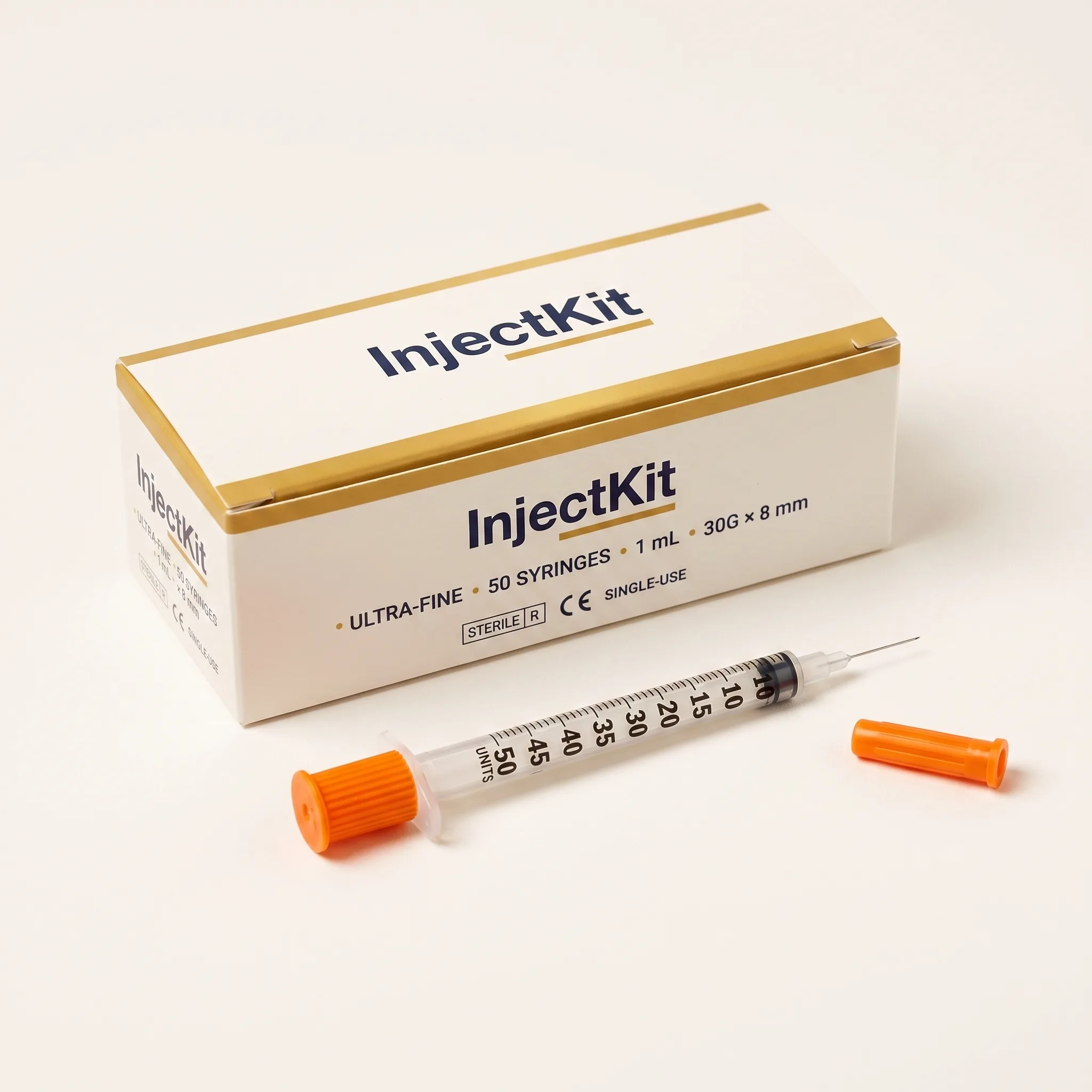 Sterile Spritzen 30G × 6mm